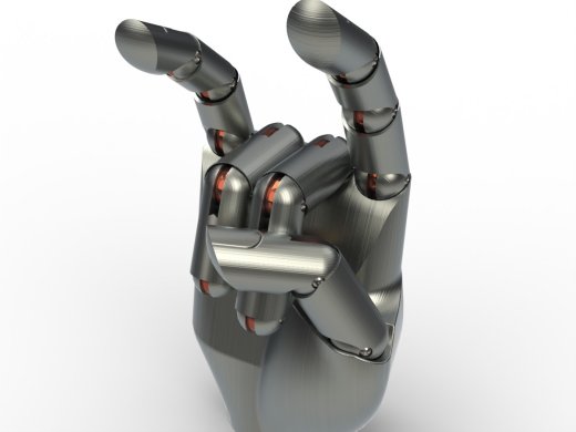 Manus仿生手掌手指模型3D图纸 Solidworks设计 附STEP缩略图